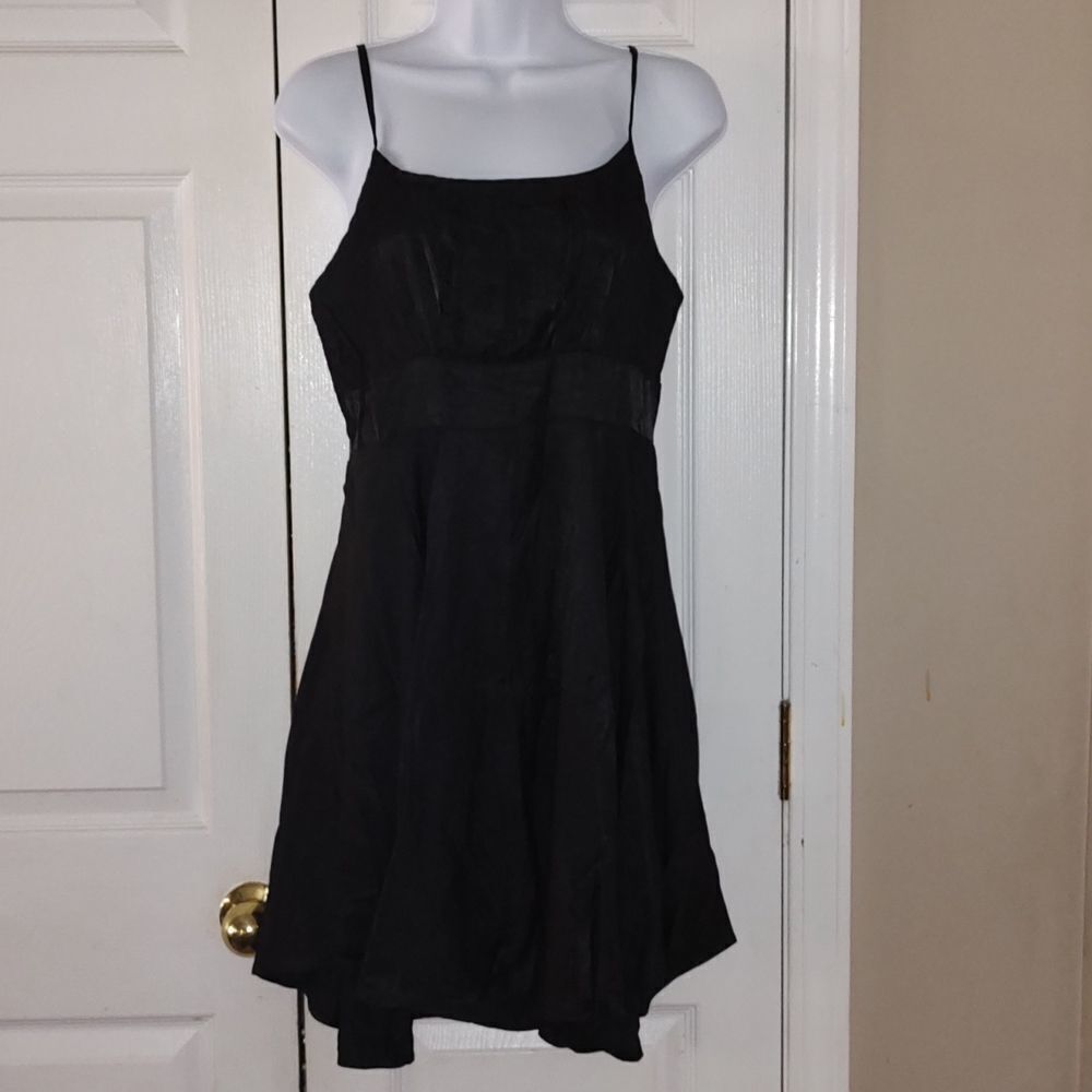 Shein black spaghetti strap sexy little dress Sz PM